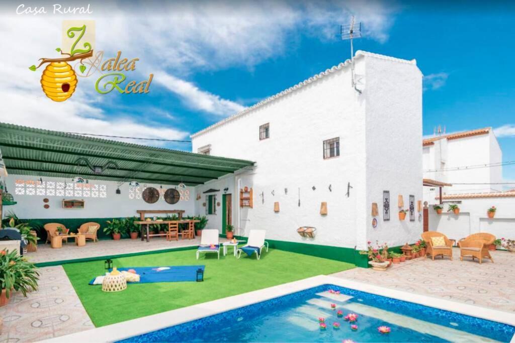 Villa Zalea Real -Super Ideal Grupos, Piscina ! Pizarra Εξωτερικό φωτογραφία