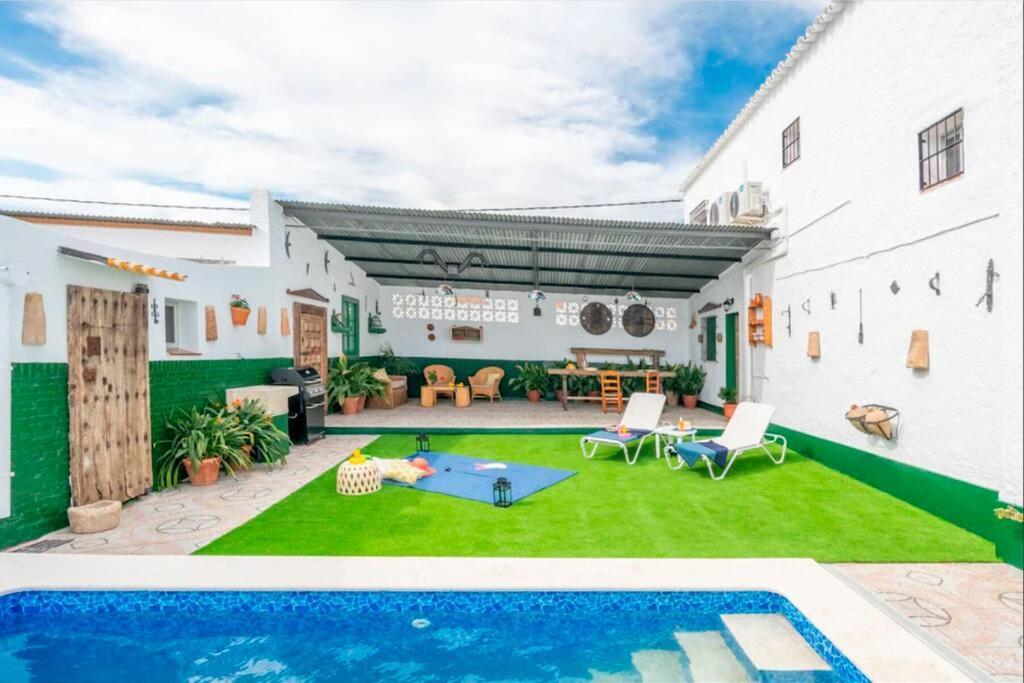 Villa Zalea Real -Super Ideal Grupos, Piscina ! Pizarra Εξωτερικό φωτογραφία